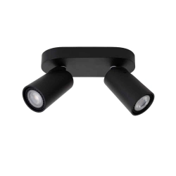 Plafon XYRUS GU10 2x5W 2200K/3000K czarny 23954/11/30 Lucide - zdjęcie dodatkowe 1